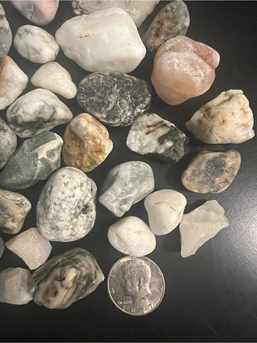 2 Lbs of Clean and UnPolished Alaskan Rocks - Multi Color